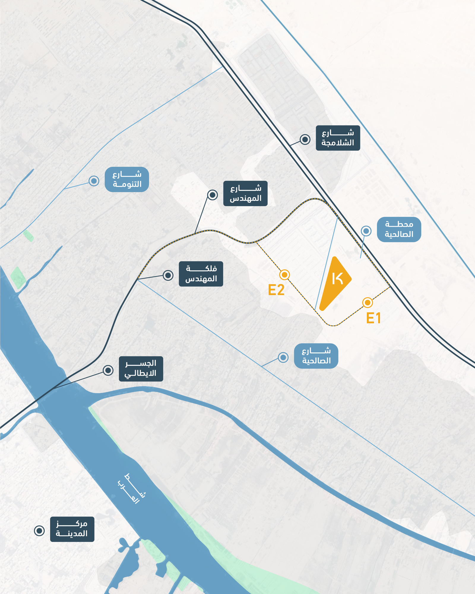 Strategic Location — Shatt Al-Arab, Basra
